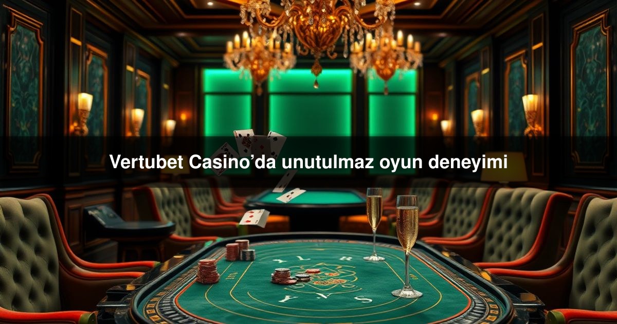 Vertubet Casino’da